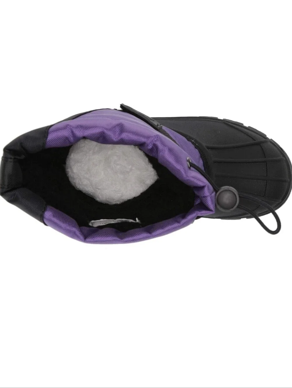Arctix Purple and Black Kids Snow Boot with Hook-and-Loop Strap Size 12 NWT